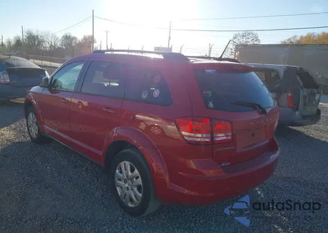 2017 Dodge Journey Se из США, поврежденный, VIN 3C4PDCAB2HT683936